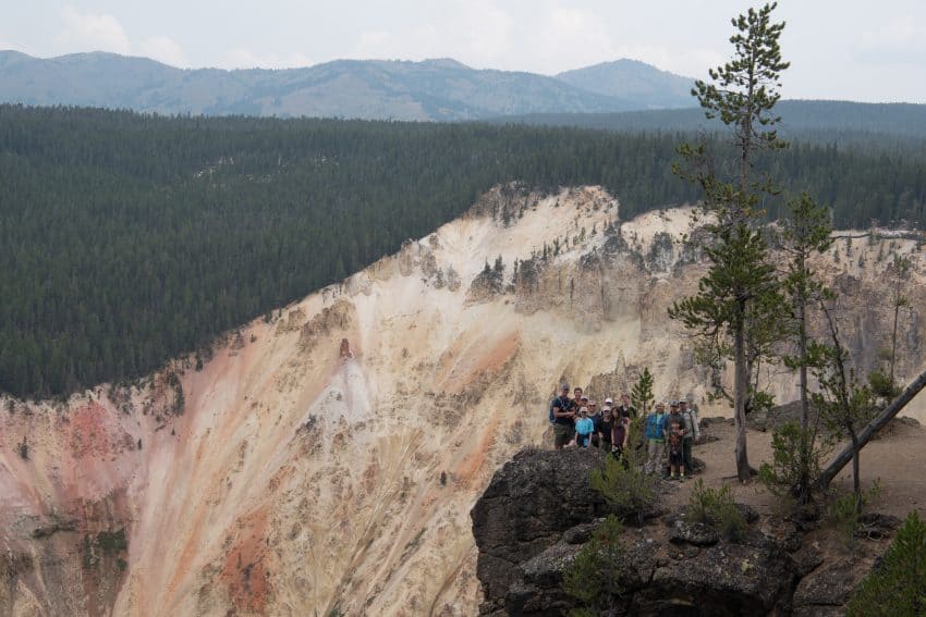 The back way to the Grand Canyon of Yellowstone.