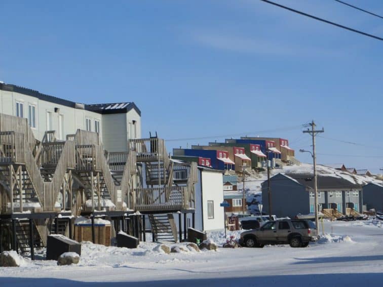 Homes in Iqaluit, the capital of Nunavut. Photo from Max Johnson. | GoNOMAD Travel