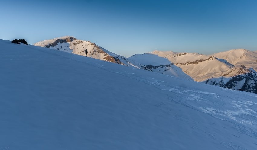 Snowy conditions in Kurdistan. Photo by Martin Hefti/Secret Compass.