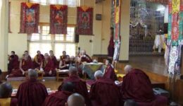 Monks in McLeod Ganj, India