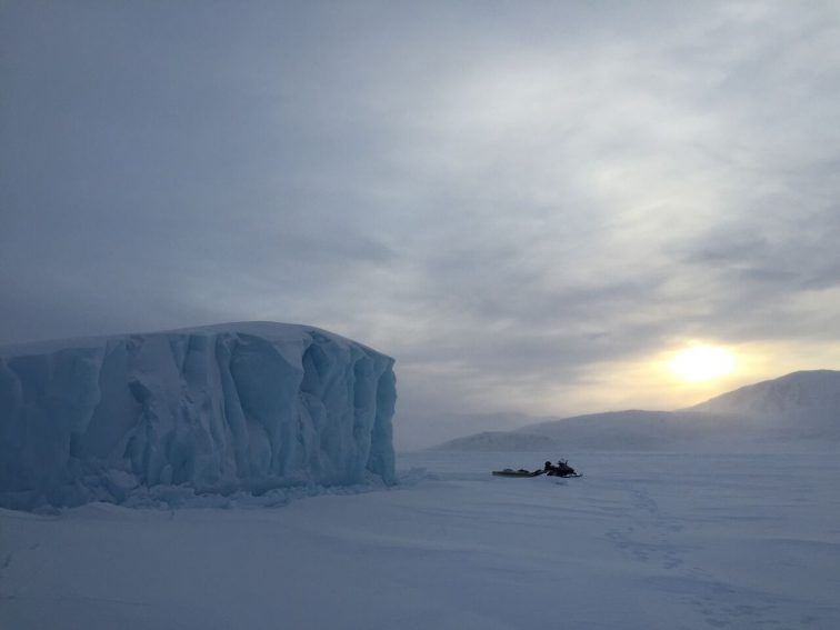 An iceberg in Qikiqtarjuaq, Nunavut. Photo from Max Johnson. | GoNOMAD Travel