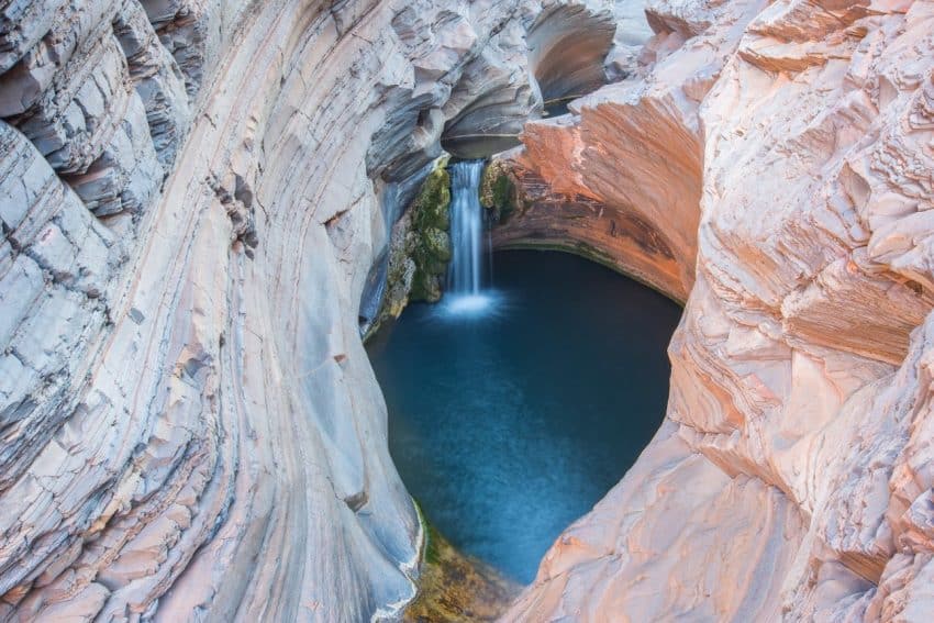 Spa Pool, Hammersley Gorge, Karijini National park, Western Australia.