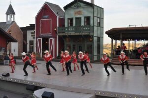 Burning Hill Singers in the Medora Musical