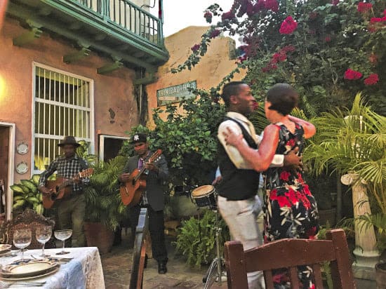 Dancing in Havana, Cuba.