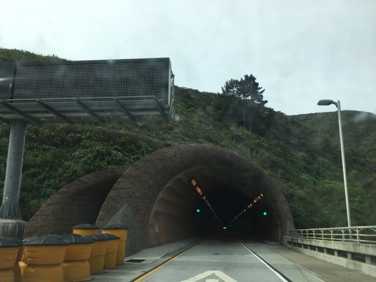 The Tom Lantos tunnels in San Mateo county open up a 1.3 mile former highway that became a coastal trail. | GoNOMAD Travel 