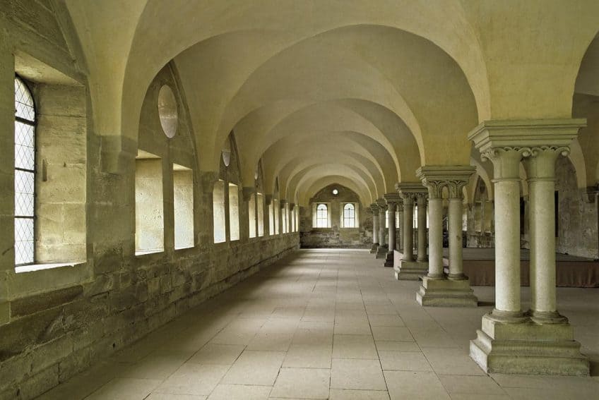 The vast Refectory at Maulbronn Monastery. Landesmedienzentrum Baden-Württemberg/Steffen Hauswirth photo | GoNOMAD Travel