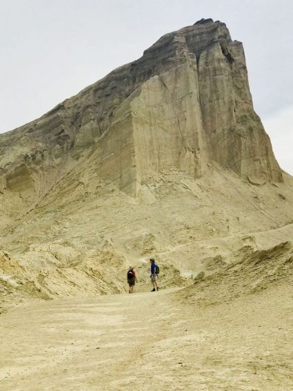 Reaching the summit at Golden Canyon. | GoNOMAD Travel