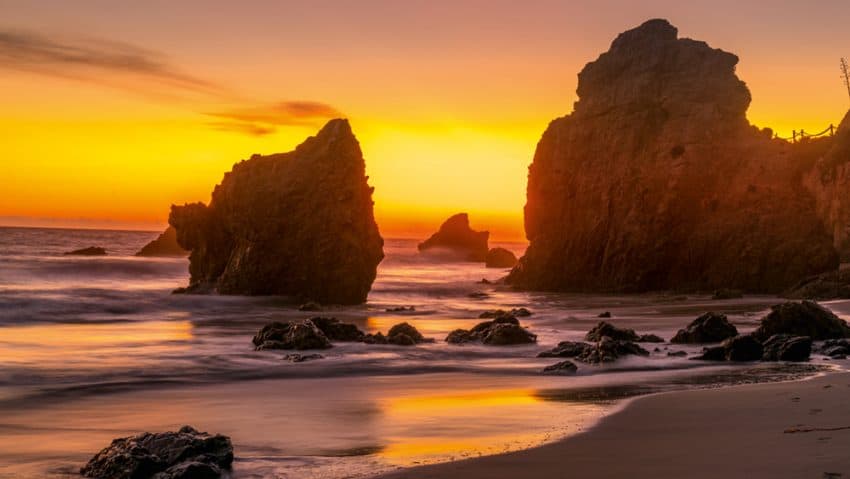 Los Angeles: The Coffee Table Picture Book 4 This is my favorite beach, El Matador Beach. It has been used as a filming location for many movies over the years.