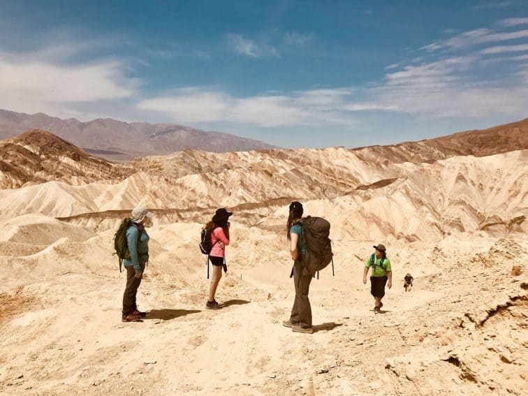 Death Valley Spirit Quest in California 1 Hiking the volcanic crater, Death Valley Mojave desert on the California/Nevada border. Karolee Bulak photos. | GoNOMAD Travel