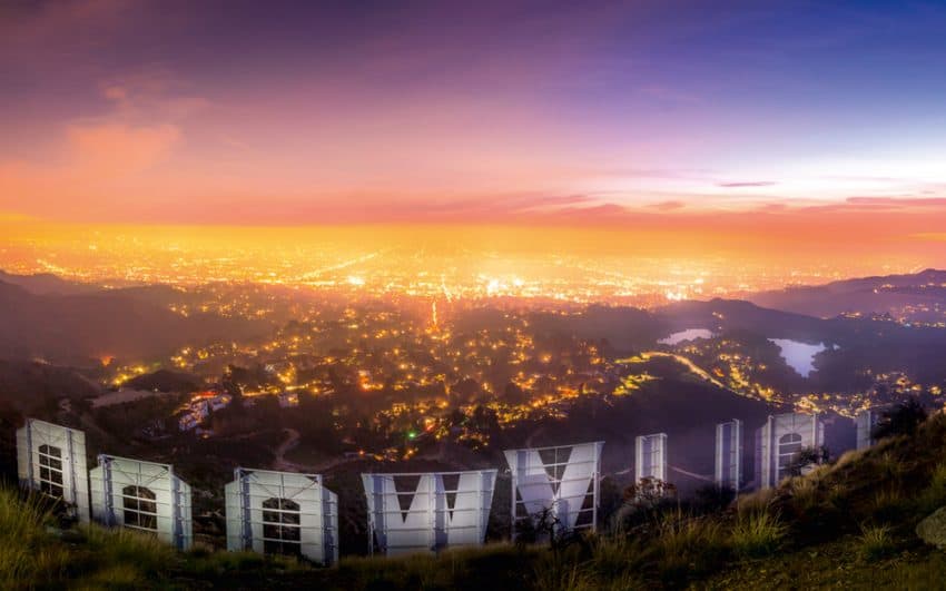 Los Angeles: The Coffee Table Picture Book 8 Hollywood Sign from the back. I love this location because it gives you this incredible view that includes the Hollywood reservoir on the right. Serge Ramelli photos | GoNOMAD Travel