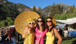 Bluegrass Festival fans