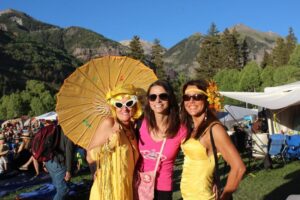 Bluegrass Festival fans