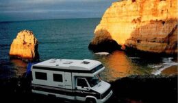 RV affords anyone the opportunity to wake up next to a beautiful seascape