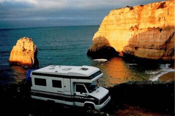 RV affords anyone the opportunity to wake up next to a beautiful seascape