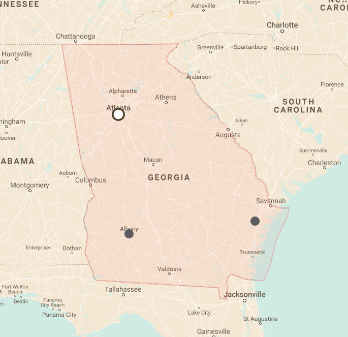 Georgia Map