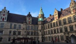 The immense courtyard in the midst of Kronborg Castle. Susmita Sengupta photos.