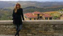Stephanie Rosenbloom traveling on assignment.