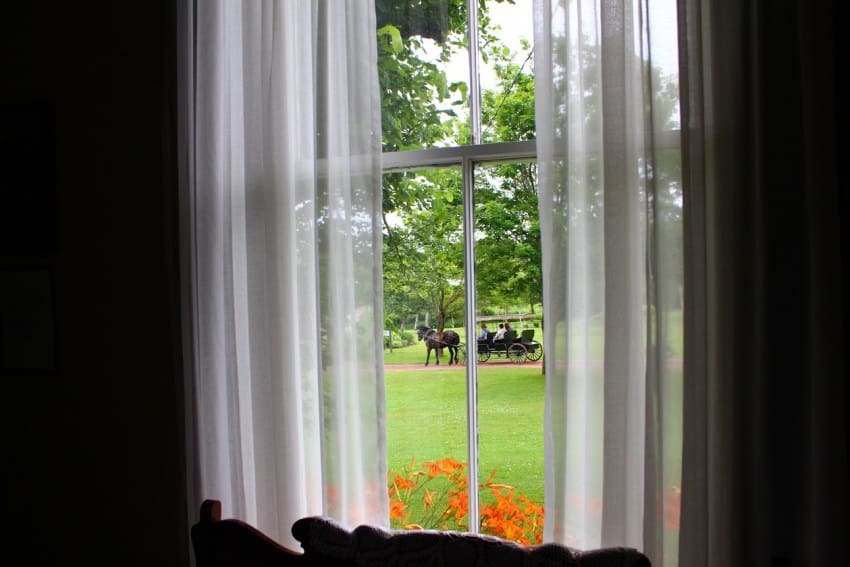 A stately carriage at the farm where Anne of Green Gables was written in Prince Edward Island. Rachael McGrath photos.