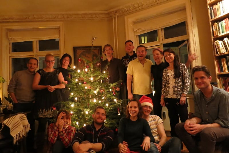 A Spotters meet up for Christmas dinner in Copenhagen. 