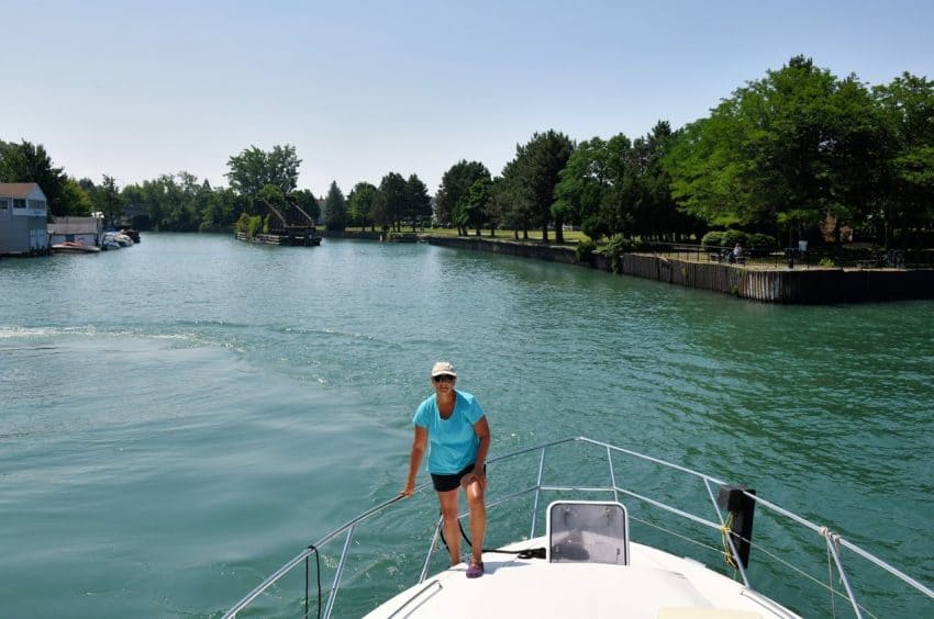 The end of the Erie canal in Tonawanda NY. Tab Hauser photos.