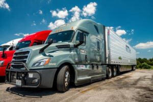 full tractor trailer rig