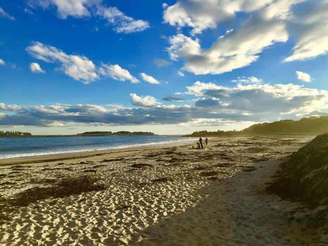 Crescent Beach, Cape Elizabeth Maine - photo by Rachael McGrath
