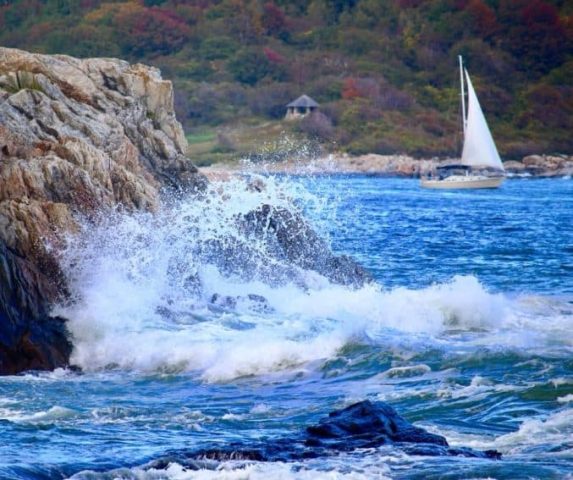 Fort Williams Sailboat - photo by Rachael McGrath