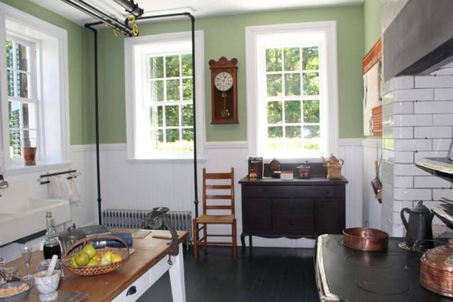 Kitchen at The Mount, Lenox Mass - photo by Rachael McGrath The Mount, Lenox Mass - photo by Rachael McGrath