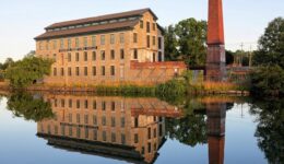 Future home of the Woman's Hall of Fame, Seneca Falls on the canal
