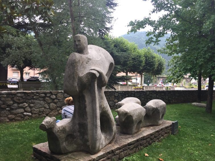 Monument to the Shepherds, Carrer de Sant Quinti, Ribes de Freser