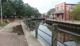 River walk in Millford, Delaware.