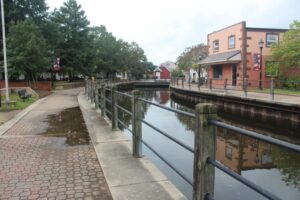 River walk in Millford, Delaware.