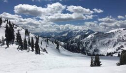 Beautiful Alta ski resort in Utah.