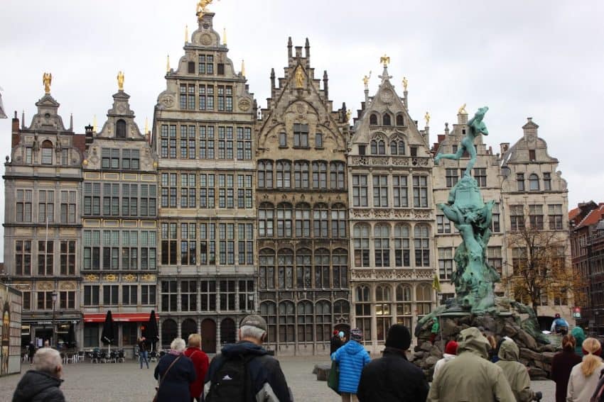 Antwerp city center.