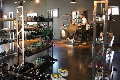 Buzz cuts and bloody mix at Curriculum Barber Shop in Ski City.