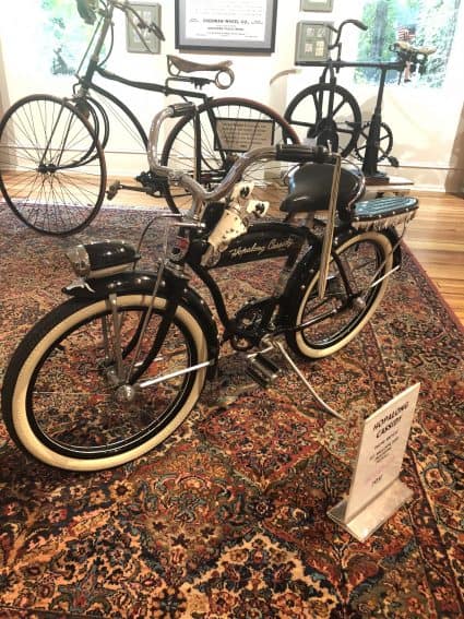 Old Bicycle at Velocipede, a recently opened bicycle museum in Newburgh, NY.