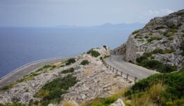 Sometimes the paths will cross the mainroad- if you get to tired you can always hitchhike back.
