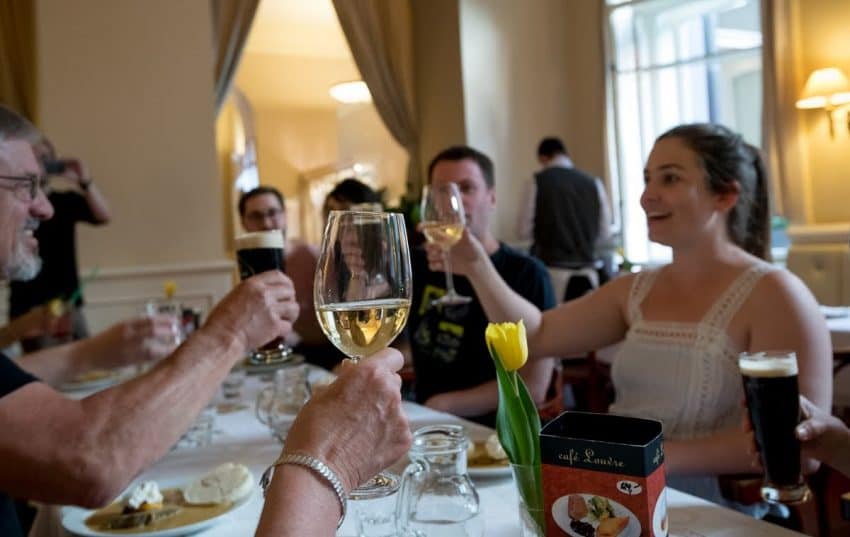The-Toast The appropriate ending to a food tour should be a toast to new friends and an amazing adventure in the foodie world. Prague, GoNOMAD