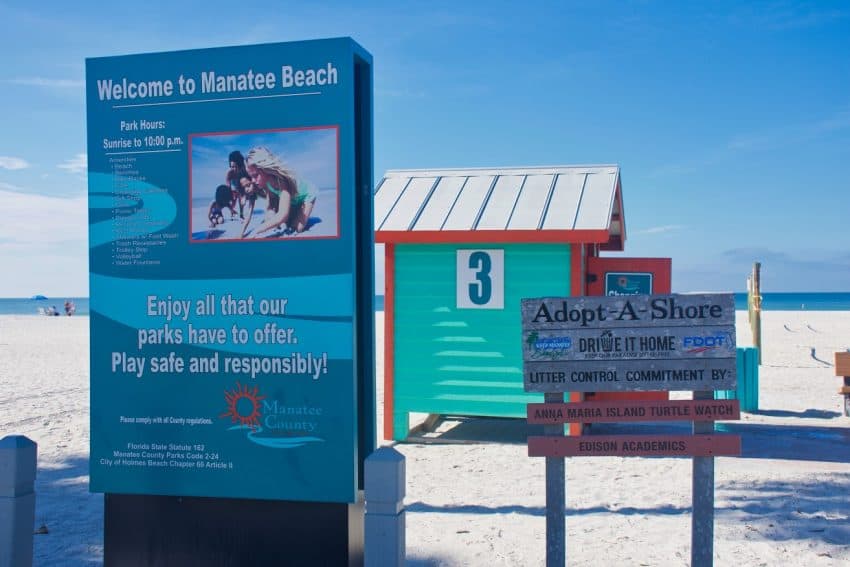 Citrus County Florida: Just Add Water manatee beach Anna Maria Island