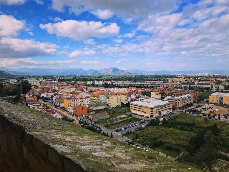 Overlooking the city, mountain ranges, and coastline is the Dénia Castle and Archaeological Museum. Photo by Olivia Gilmore.