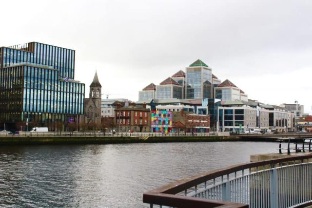 Sights across the river.