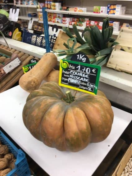 Fall in southern France offers a bounty of vegetables.