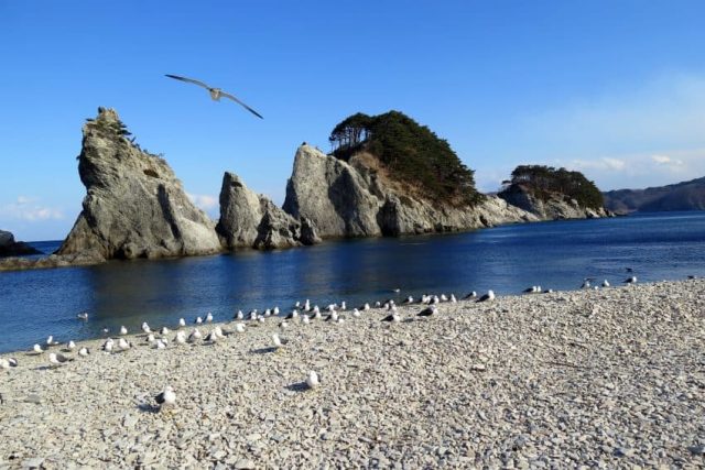 Jodogahama Beach. Photo by Beth Reiber Japan