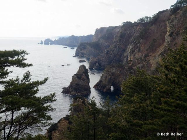 Kitayamazaki Cliffs. Photo by Beth Reiber Japan
