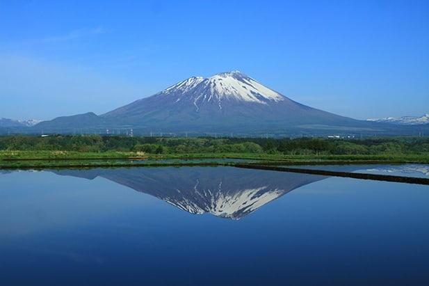 Mt. Iwate, near Morioka. Courtesy of Iwate Prefecture Japan