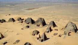 Meroe Pyramids, Sudan, courtesy Wikipedia.org