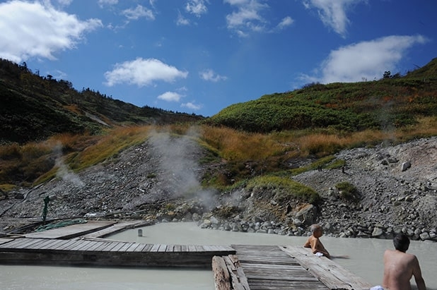 Toshigi Onsen, the highest onsen in Tohoku, near Mt. Hachimantai’s peak. Courtesy of Iwate Prefecture Japan