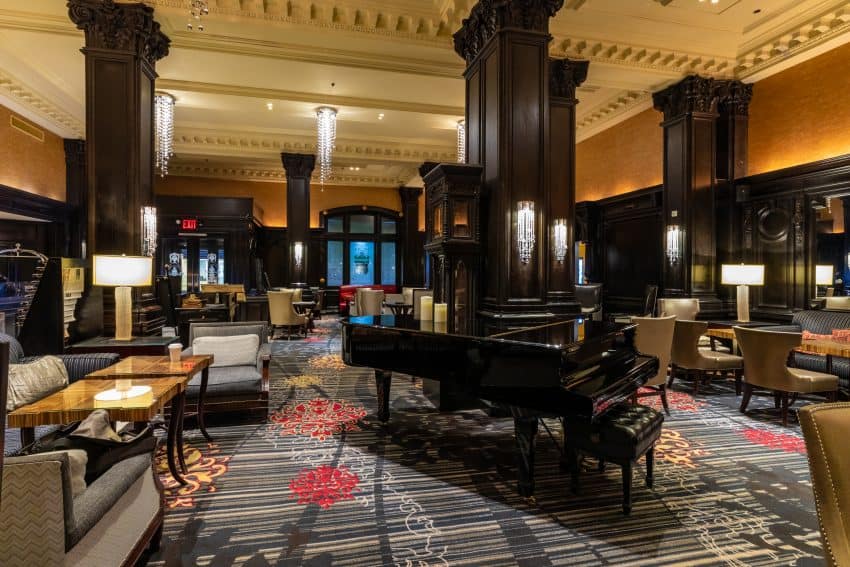 The Algonquin Hotel Lobby.