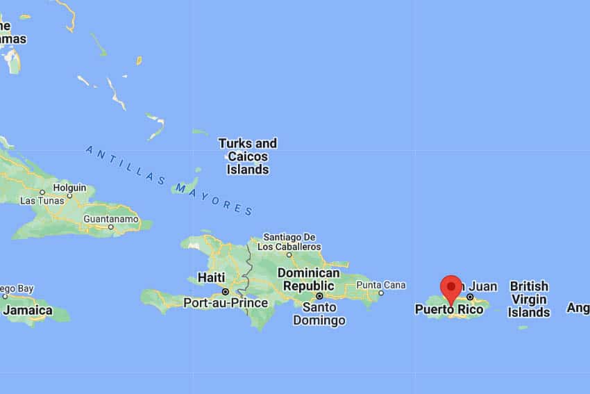 puerto rico map