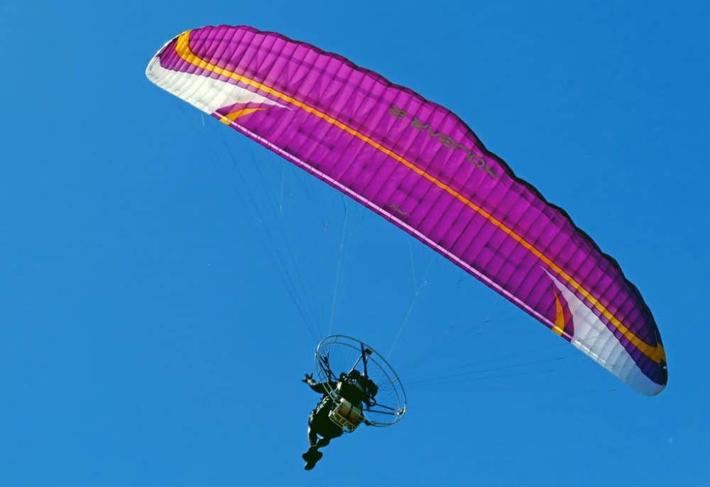 Get a 360-degree panoramic view of the island while paragliding! 